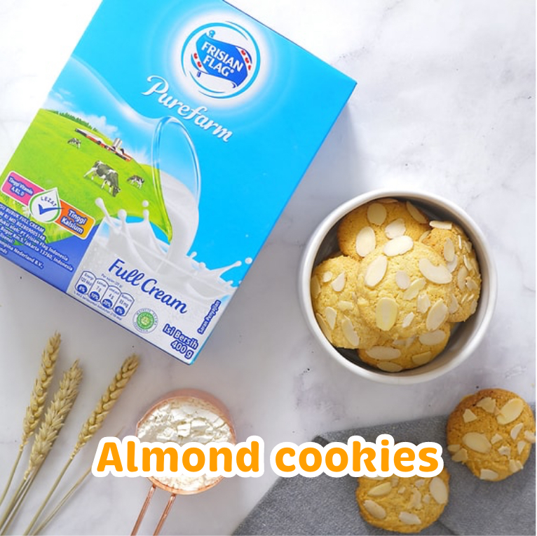 Resep Kue Kering Almond Cookies